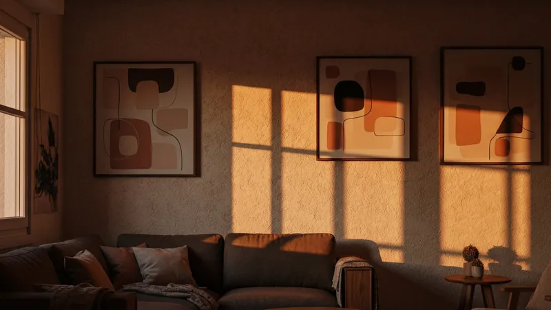 Ambiance chaleureuse : comment les murs influencent le confort