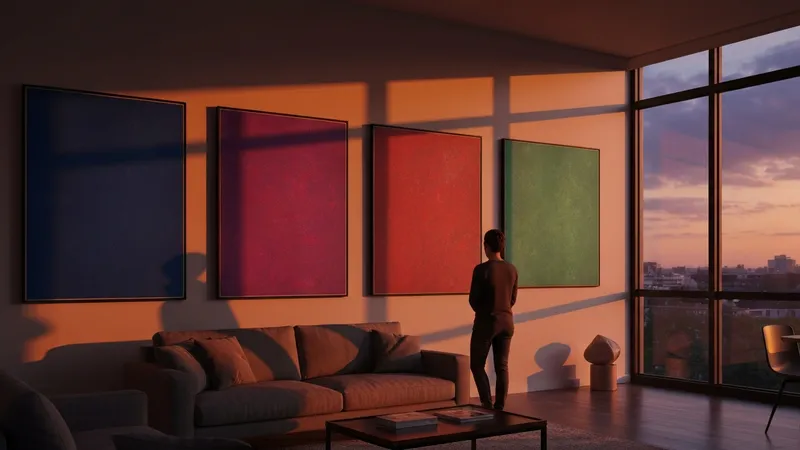 Couleurs et émotions : quel impact sur le séjour ?