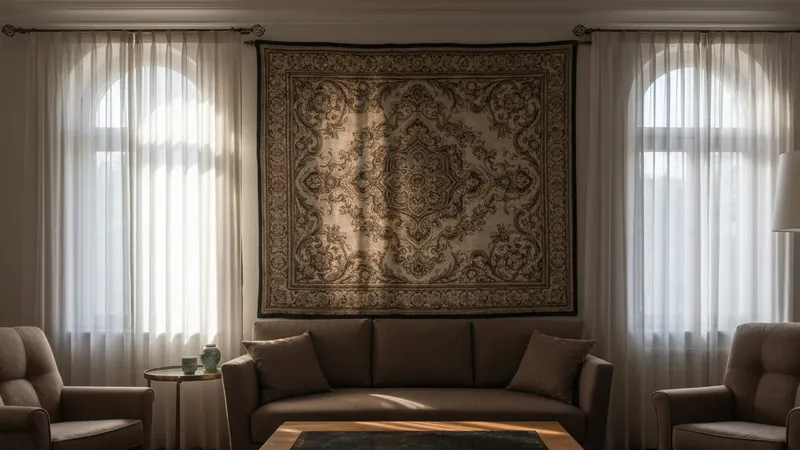 Tapissages muraux : comme un tableau